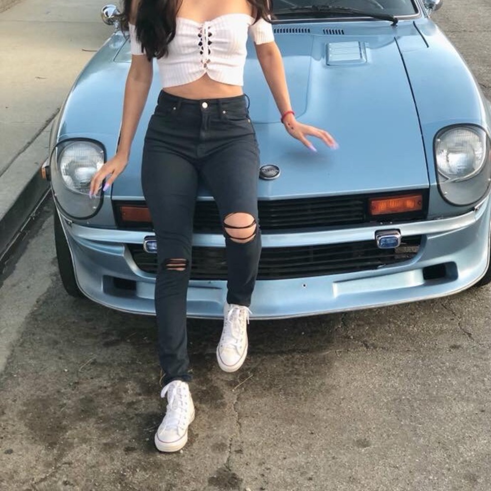 Calvin Klein blue jeans